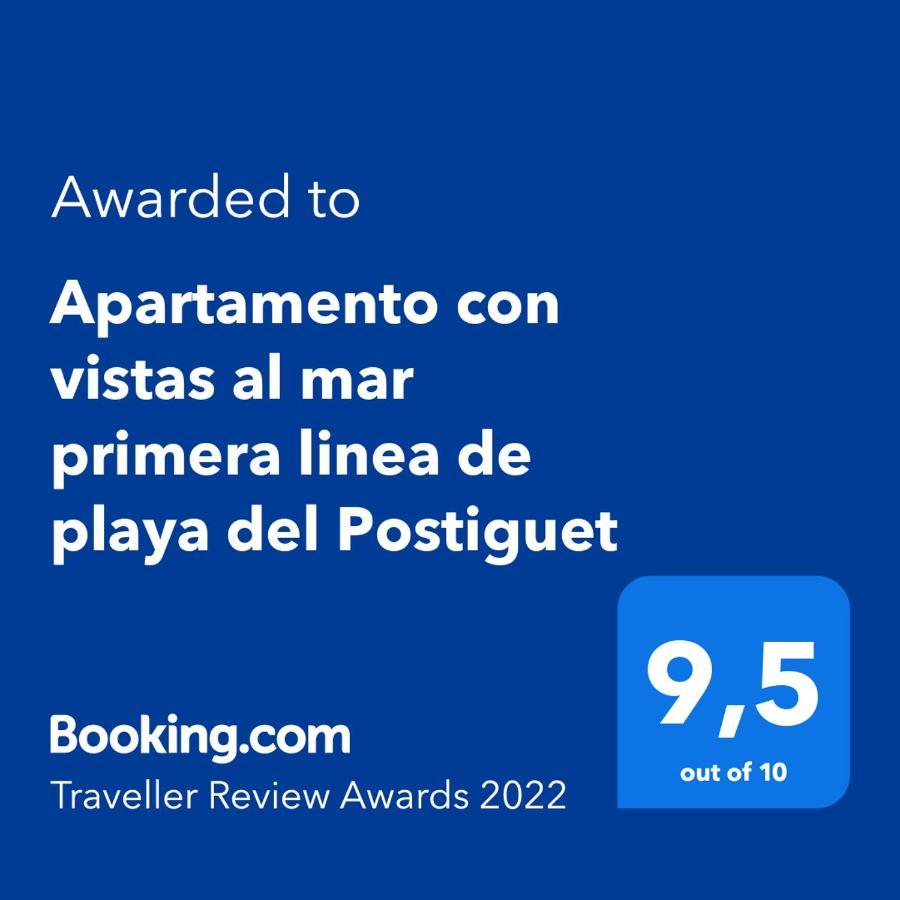 Apartamento Con Vistas Al Mar Primera Linea De Playa Del Postiguet Alicante Exteriör bild