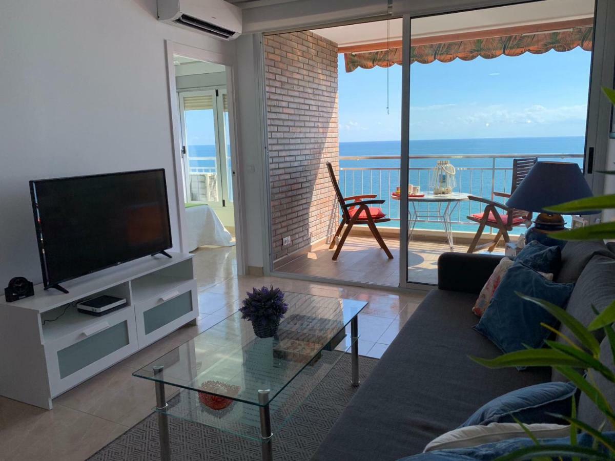 Apartamento Con Vistas Al Mar Primera Linea De Playa Del Postiguet Alicante Exteriör bild